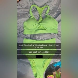 Pink Lily Bikini Set